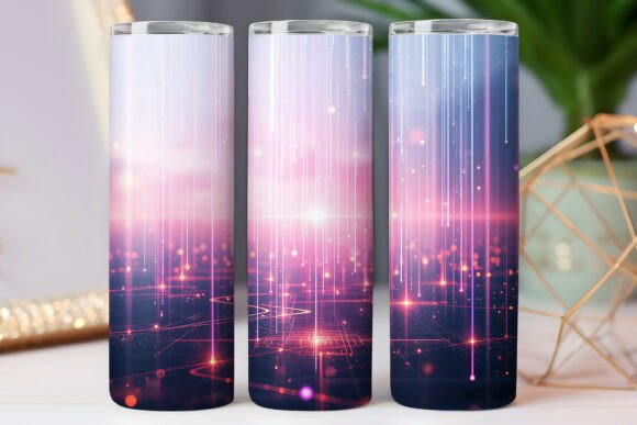 Abstract Pattern Light Tumbler Wrap PNGs: Free Brand Graphics