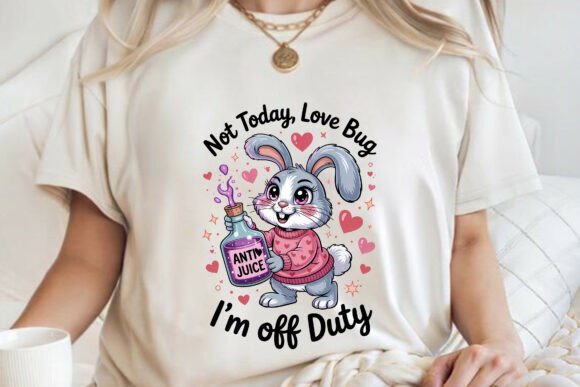 Anti-Love Anti-Valentine Bunny Shirt PNG: A Designer’s Review