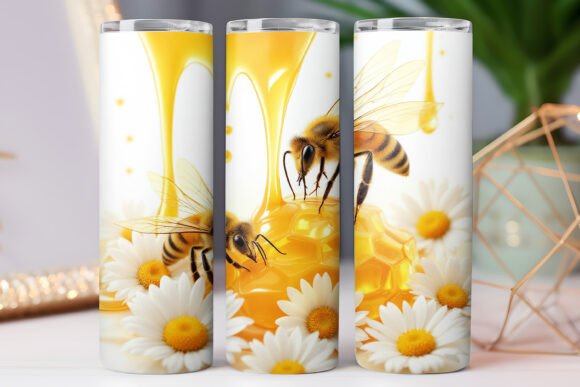 Bee Sunflower Tumbler Photo Wrap – Free Graphics Review