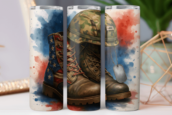 Boot Patriotic Tumbler Wrap Graphics Review