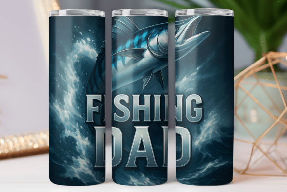 Fishing Dad Tumbler Wrap Graphics Review