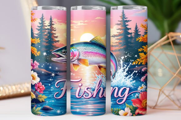 Fishing Tumbler Wrap Graphics Freebies Review