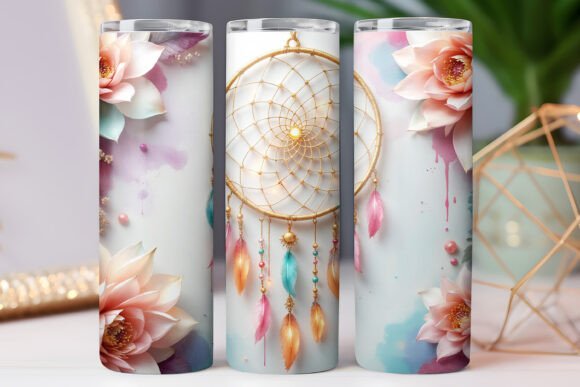 Floral Tumbler Wrap Native American Wrap Graphics Freebies