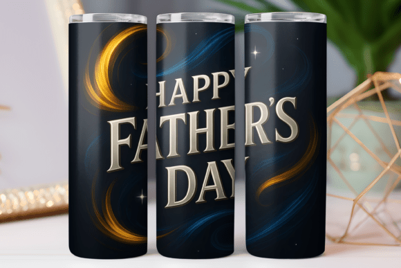 Happy Father's Day Tumbler Wrap: Graphics & Tumbler Wraps Review