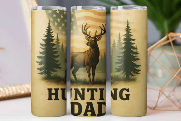 Hunting Father Tumbler Wrap: Graphics & Tumbler Wraps Review