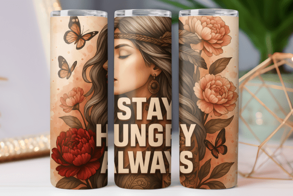 Motivation Quote Tumbler Wrap Graphics Review for Crafters