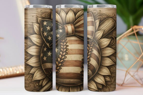 Usa Baseball Theme Tumbler Wrap 20oz Png: A Designer’s Take
